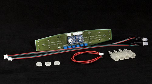 Engine light control board - board, for