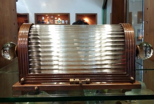Vintage old art - deco, metro