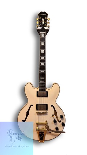 Epiphone 355 alpine - epiphone, white