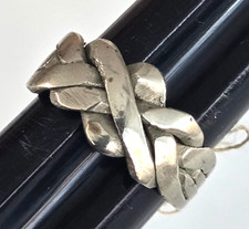 Vintage 4 Band Puzzle Ring