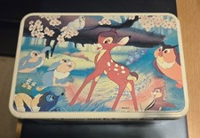 Vintage French Disney Biscuit Tin - Bambi - Massilly France