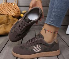 Ladies Womens Wide Fit Casual