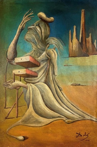 Salvador dali amazing oil - amazing,