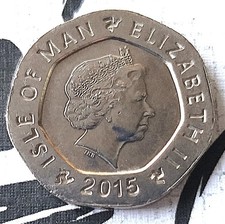 2015 AA Isle of Man 20p