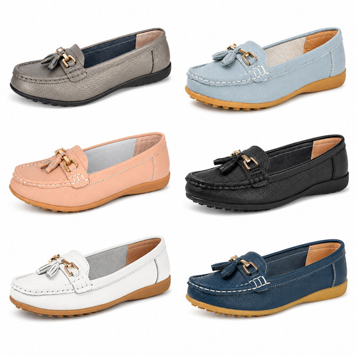 Womens action leather loafers - leather,