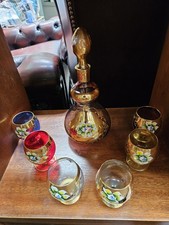 Vintage Bohemian Purple Glass