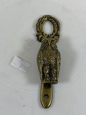 Small Brass Owl Door Knocker 