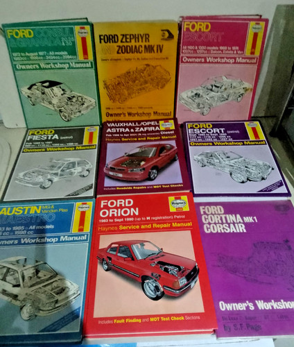 Job lot haynes manual - lot,