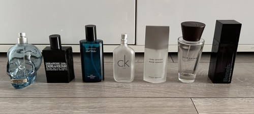 Men fragrance empty bottles - men's,
