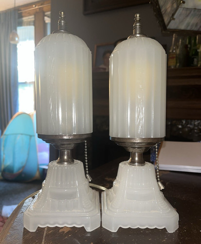 Pair 1930s art deco houze - pair,