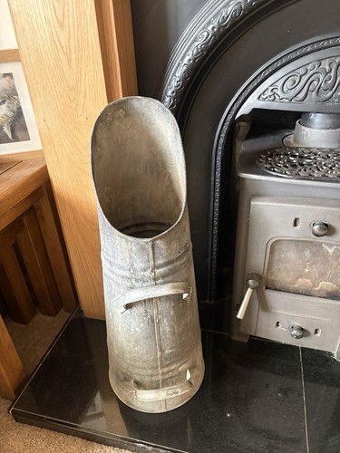 Vintage galvanised coal - galvanised,