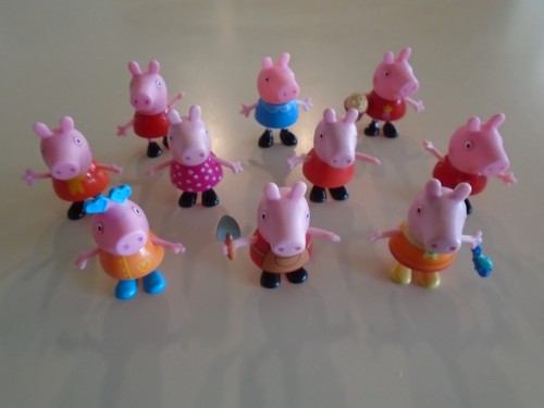 Peppa pig figure lot - pig, p3