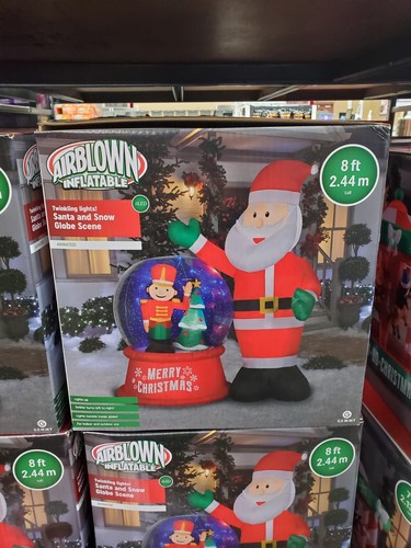 Gemmy santa and - gemmy, ft