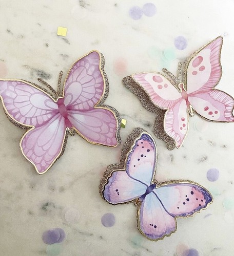 Butterfly decoration - 3d,
