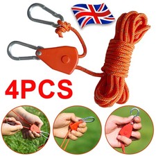 4x Adjustable Camping Ratchet