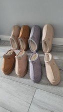 Ladies Tazz GIUGIU platform UGG winter plush slippers size 3-8