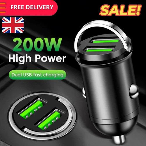 Fast car charger - 2, port