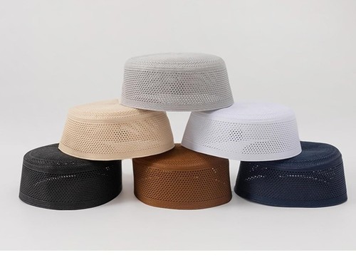 Knitted cotton turban hat for - knitted,