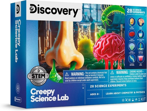 Discovery creepy science lab - discovery,
