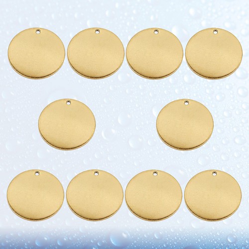 Pcs pet tags round - 10,