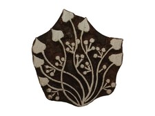 Seedhead Seedpod Wooden Stamp