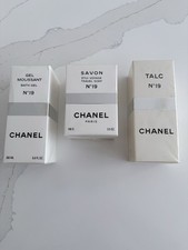 Vintage Chanel No.19 Bath Set