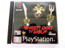 Sheep, Dog 'N' Wolf PS1 black label Sony PlayStation