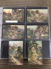 SET OF 6 TUCK OILETTE TEXTURED