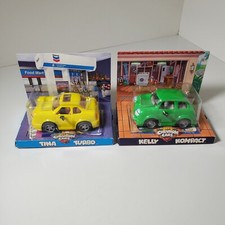 Vtg 1998 The Chevron Cars Kelly Kompact and Tina Turbo Toys Toy Cars NOS