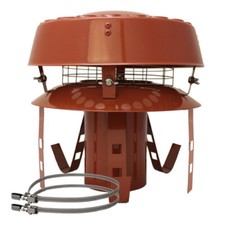 Flue Terminal - Terracotta Pot