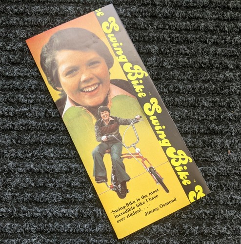 Vintage swing bike brochure - swing,