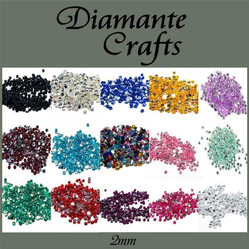 1mm diamante loose flat - 1mm,