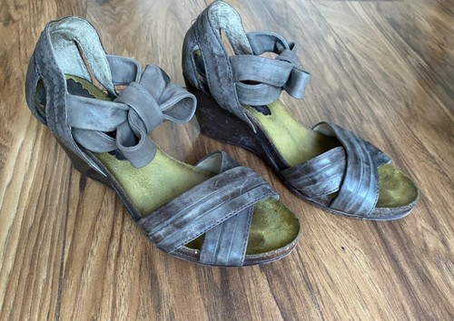 Mjus leather wedge shoes size - mjus,
