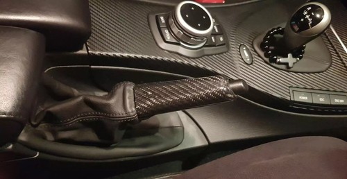 Carbon fibre hand brake - carbon,
