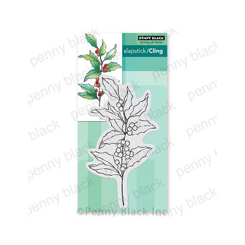 Penny black cling rubber - penny,