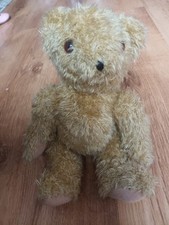 Renault Teddy Bear 1990s Vintage 4-Way Jointed 12" Plush Soft Toy