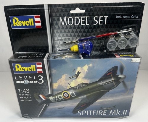 Revell spitfire model - spitfire, set