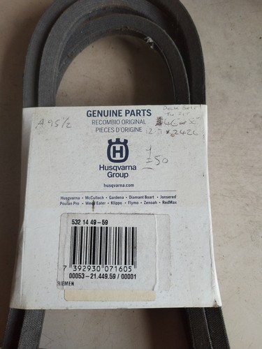 Cutting deck belt fits - cutting,