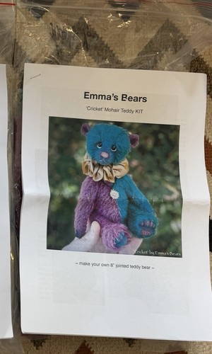 Teddy bear making kit - teddy,
