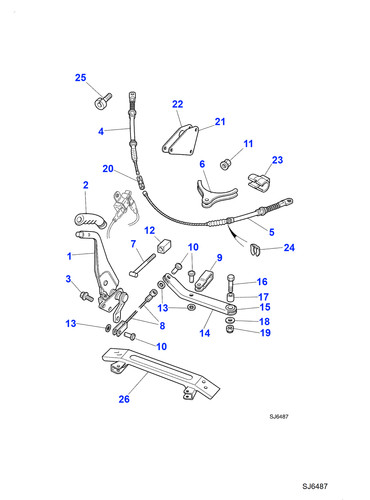 Jaguar genuine handbrake - jaguar,