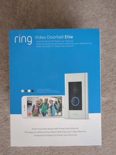 Ring video doorbell elite - ring,