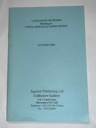 Catalogue books coins - catalogue, on