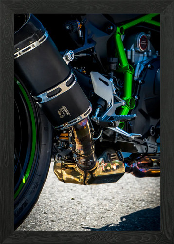 Kawasaki ninja exhaust - ninja, h2