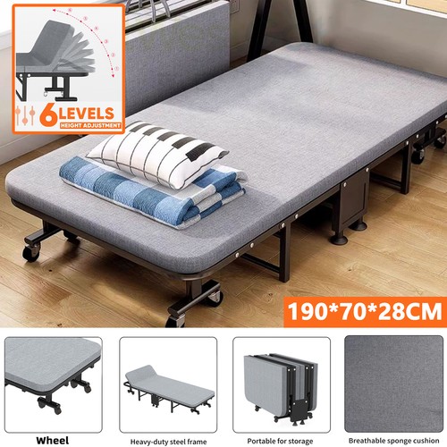 Single foldable folding bed - folding, &
