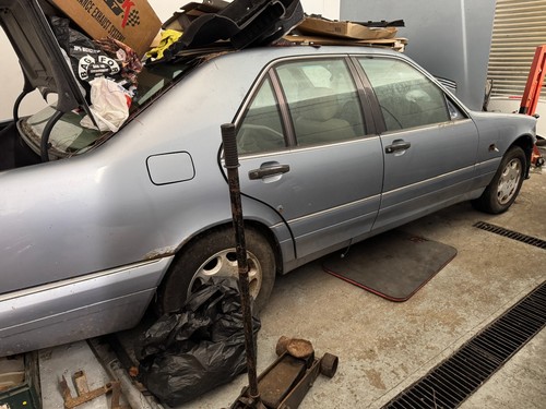 Breaking mercedes 140 class - 140, s