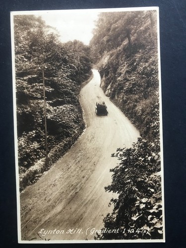 Vintage frith postcard - frith, lynton