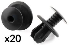 20x Clips For VW Passat Caddy Transporter Interior Door Trim Panel Dark Grey