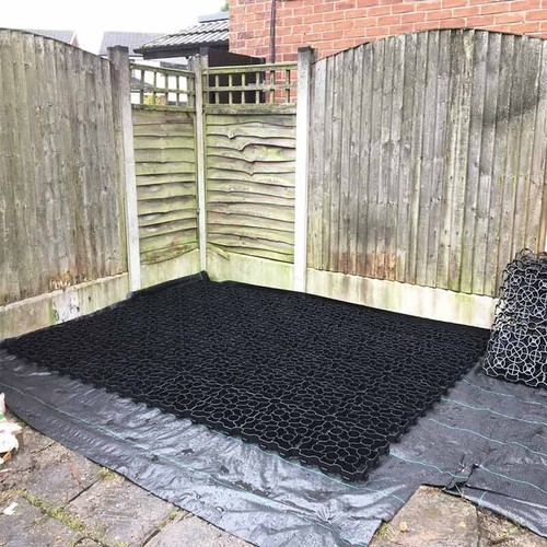 Garden shed base grid full - garden,