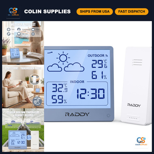 Wireless weather station - station, with