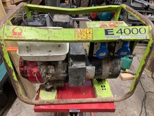 Pramac E4000 Honda Petrol GX200 Generator Duel 240v And 110v 3.5kva